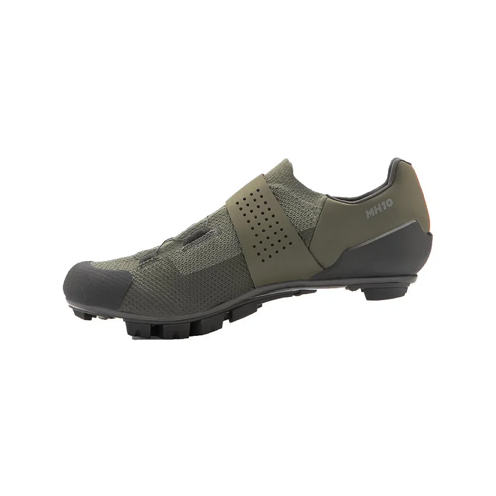 DMT MH10 Gravel MTB Cycling Shoes - Green/Black - Image 3