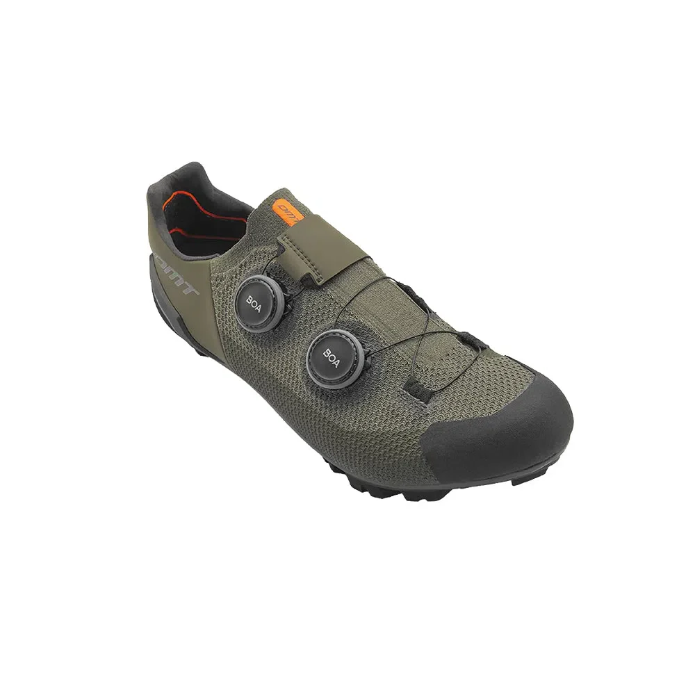 DMT MH10 Gravel MTB Cycling Shoes - Green/Black - Image 4
