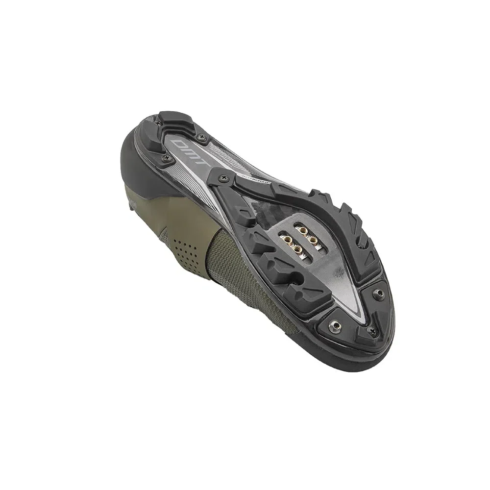 DMT MH10 Gravel MTB Cycling Shoes - Green/Black - Image 5