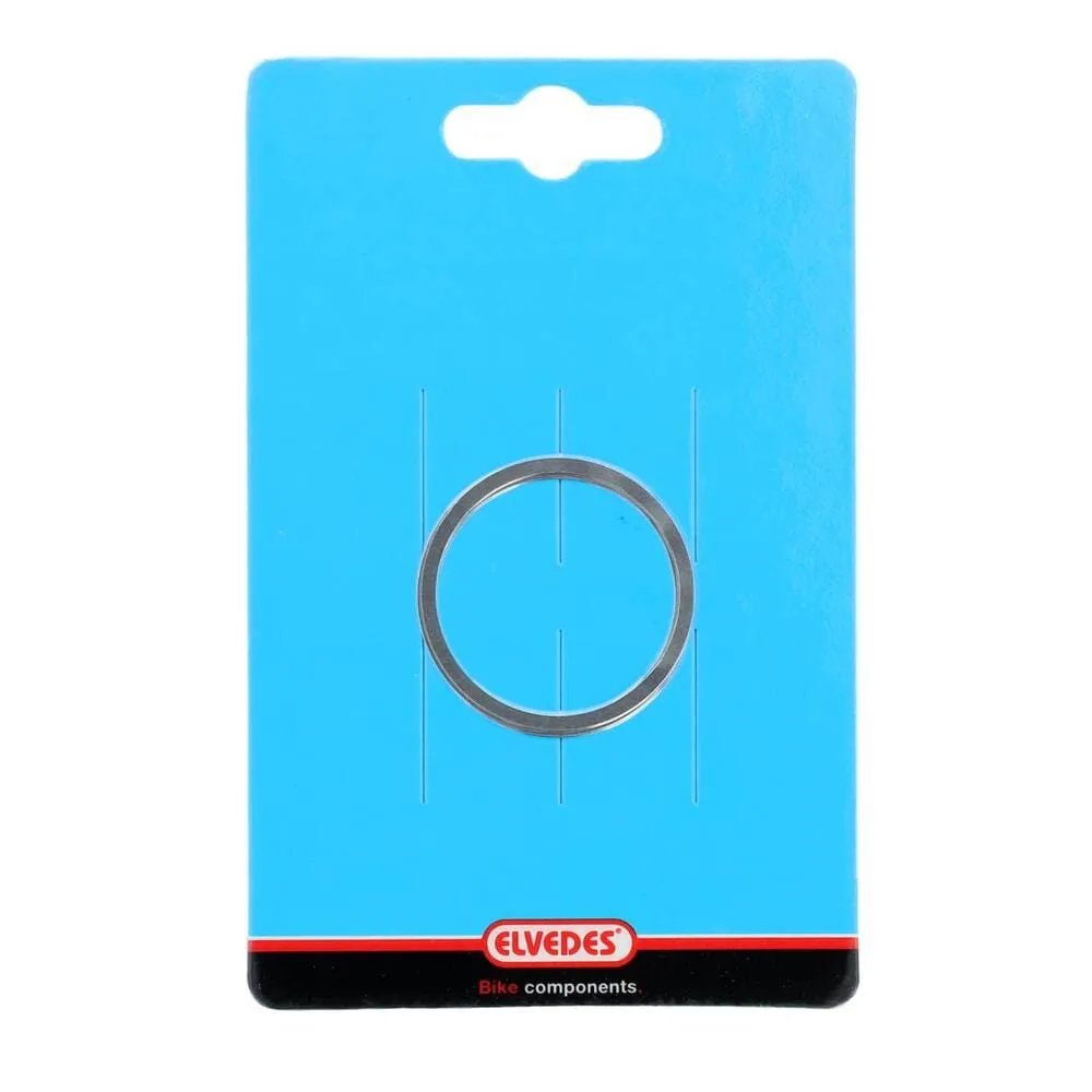 ELVEDES Center lock shims 0.1mm - Silver