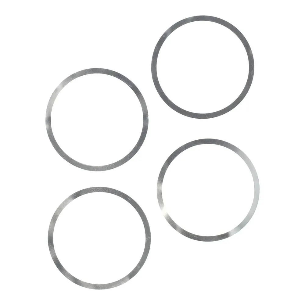 ELVEDES Center lock shims 0.1mm - Silver - Image 3