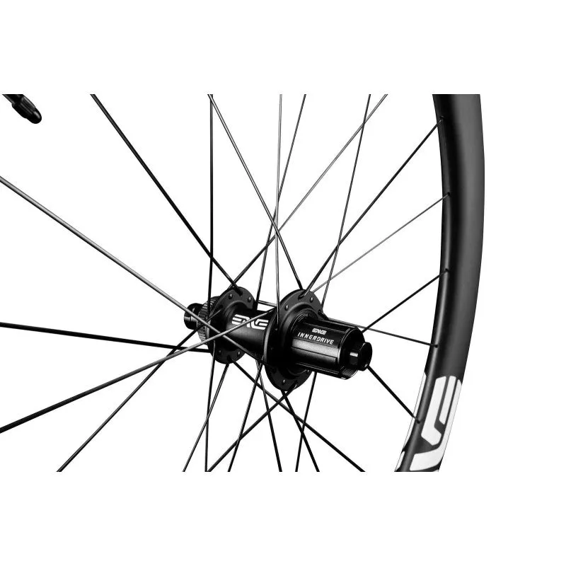 ENVE Foundation AR 40 Wheelset - Black/White Decals - Image 3