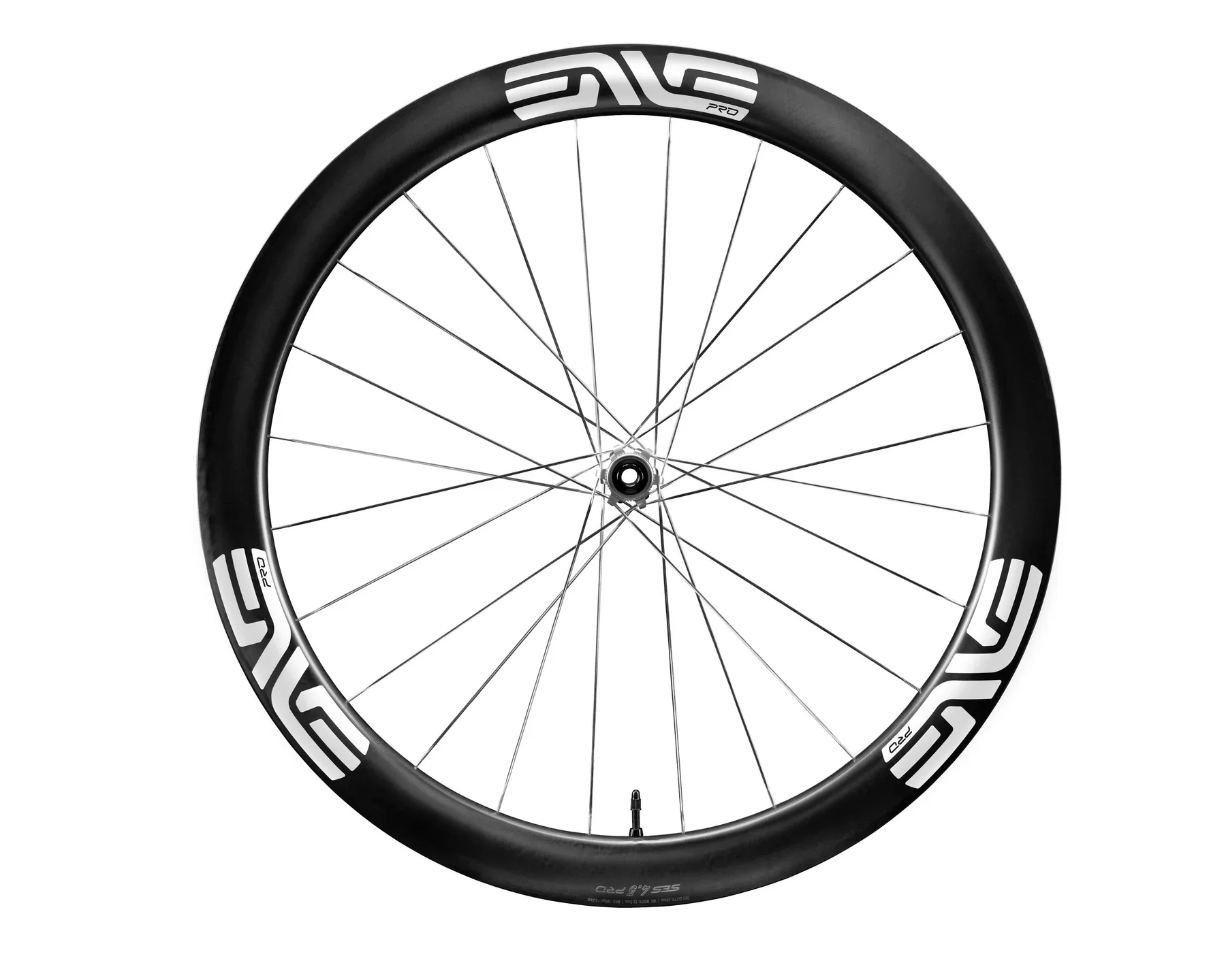 ENVE Ses 4.5 Pro Wheels - Black White Logo - Image 4