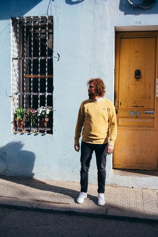 ERSTWHILE Sweatshirt Amateur - Ochre - Image 3