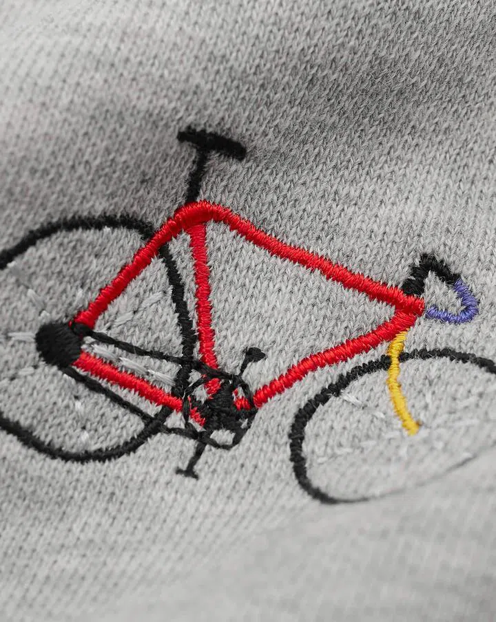 ERSTWHILE Sweatshirt Criterium - Grey - Image 3