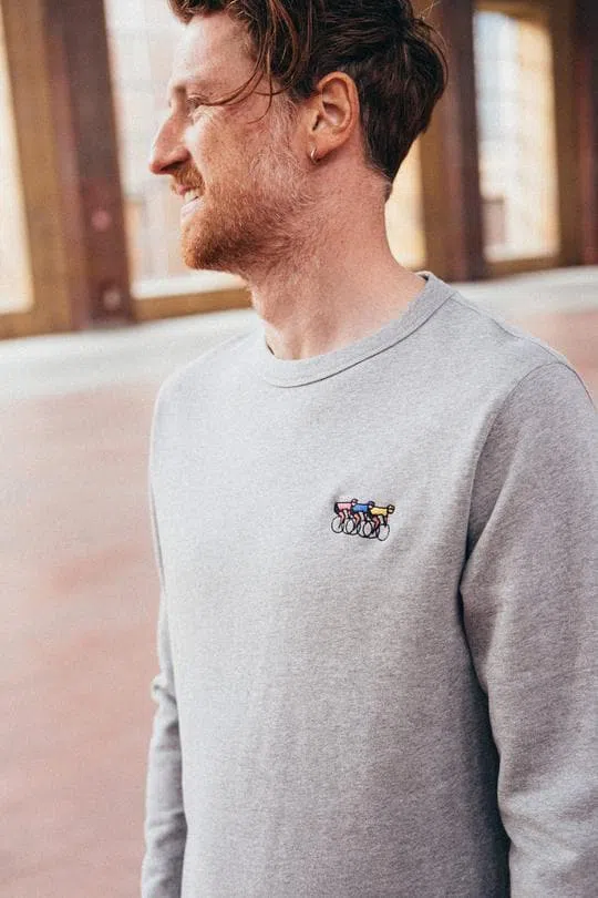 ERSTWHILE Sweatshirt Waaier - Grey - Image 3