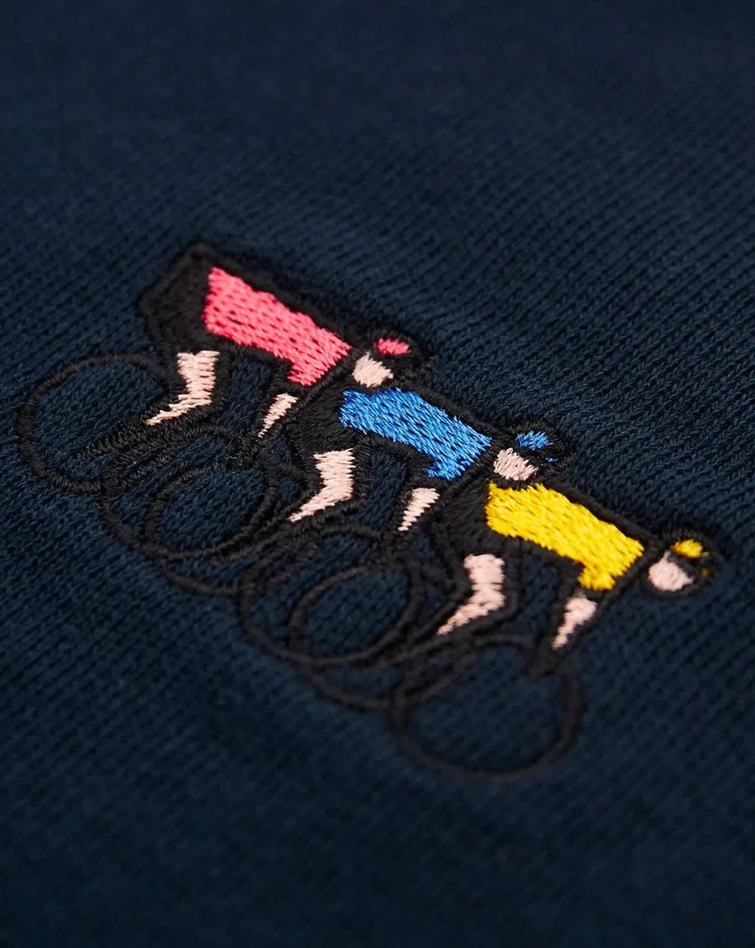 ERSTWHILE Sweatshirt Waaier - Navy - Image 6