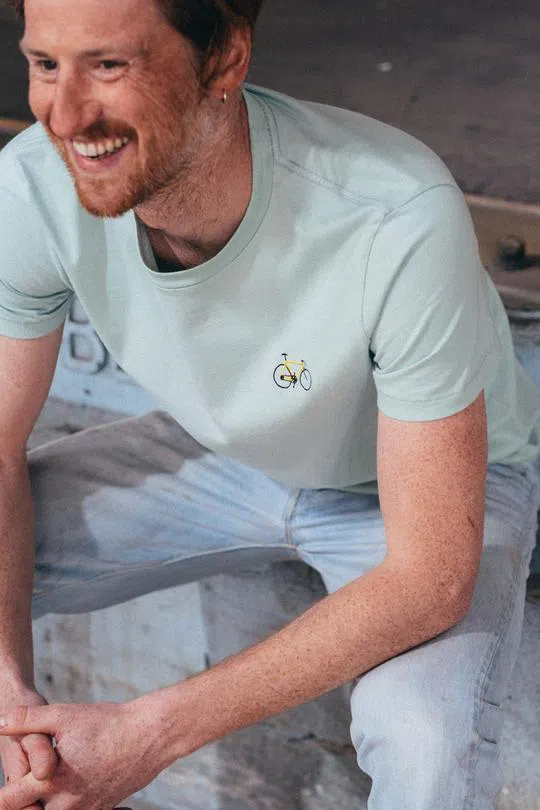 ERSTWHILE Tshirt Criterium - Green - Image 6