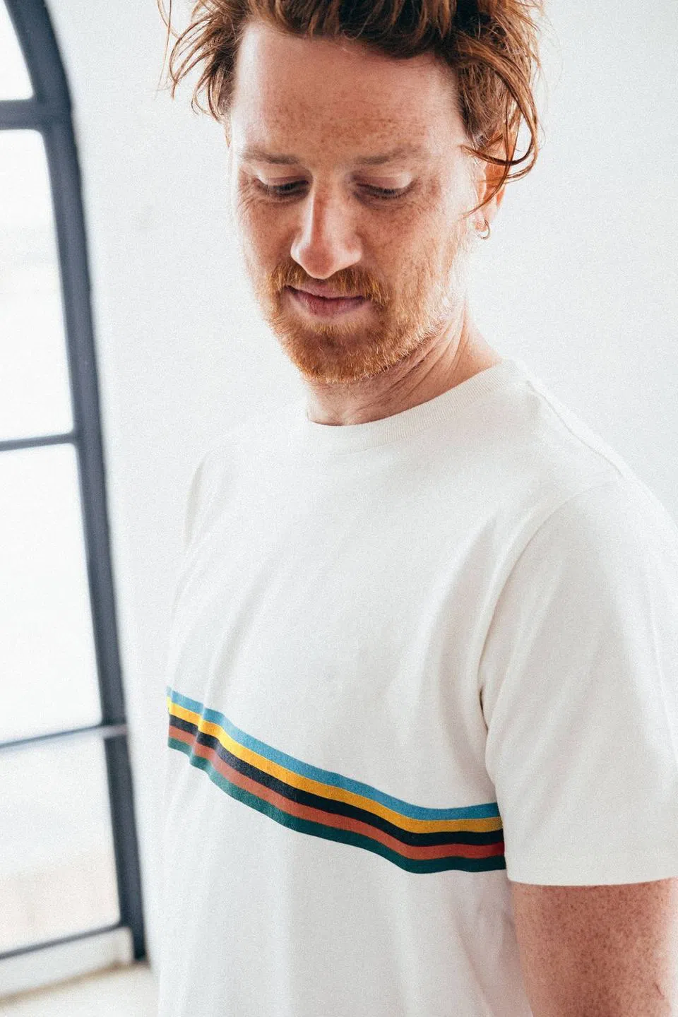 Erstwhile TShirt  Patron Du Monde - Ivory - Image 3