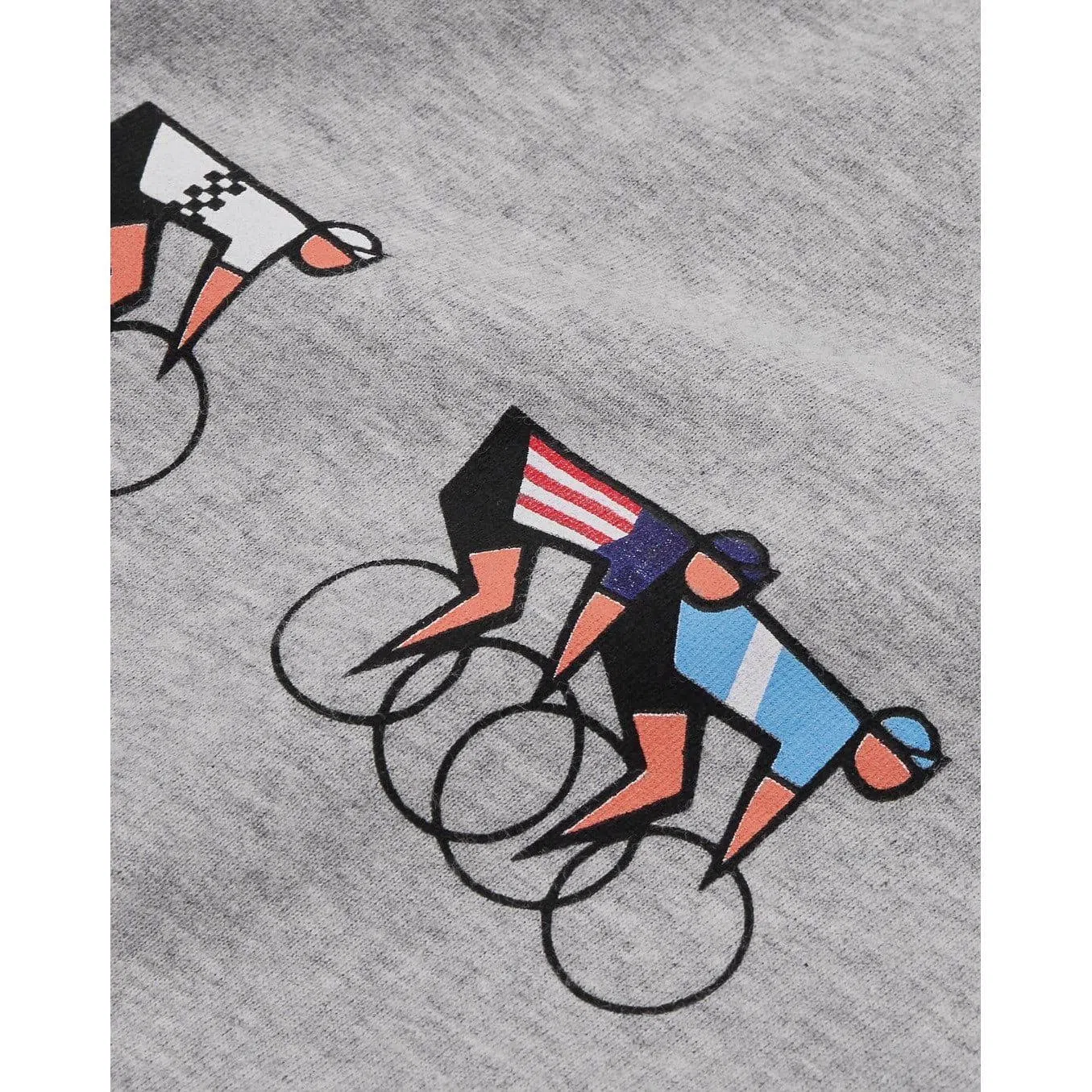 Erstwhile Tshirt Tête de la Course - Grey - Image 4