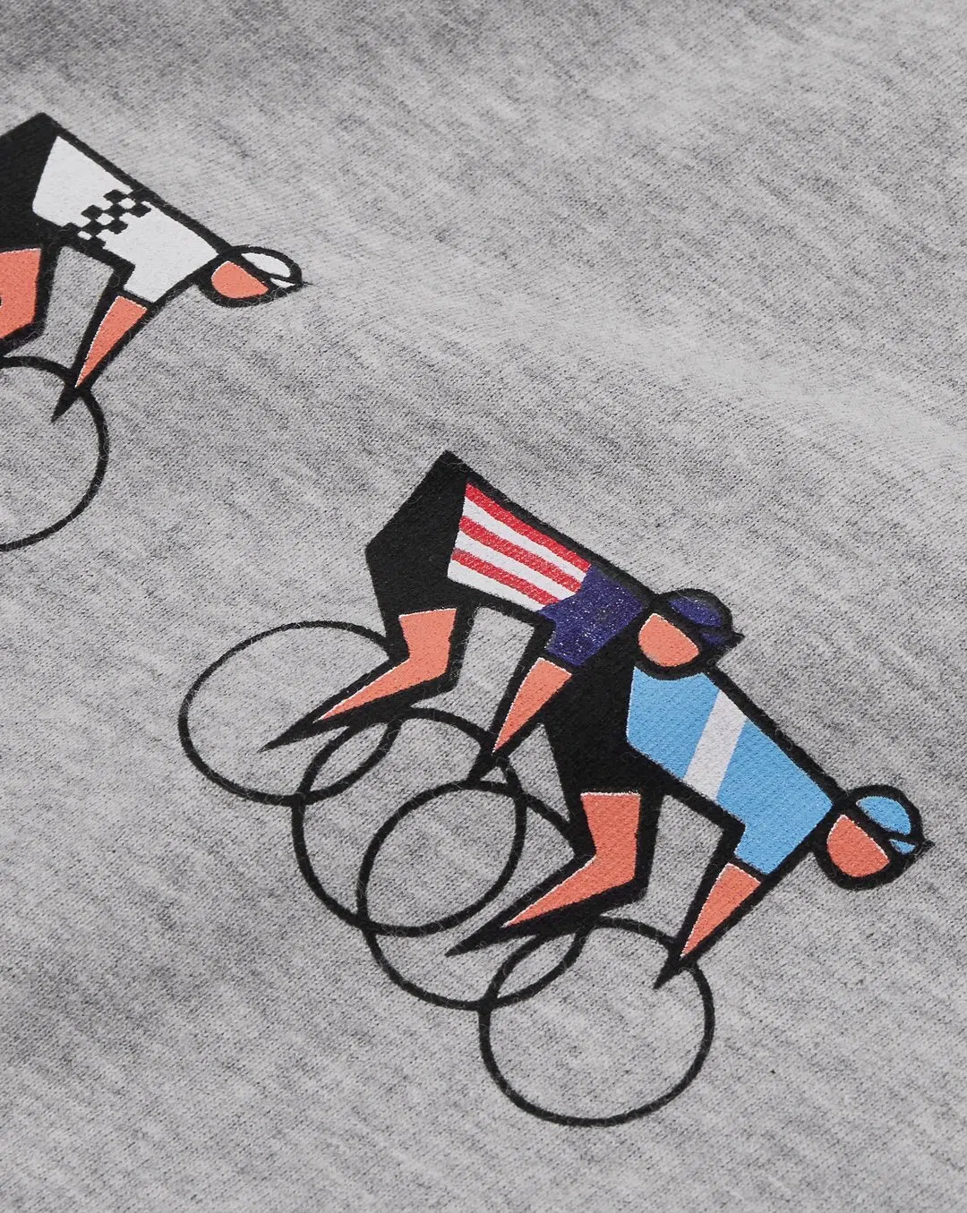 Erstwhile Tshirt Tête de la Course - Grey - Image 8