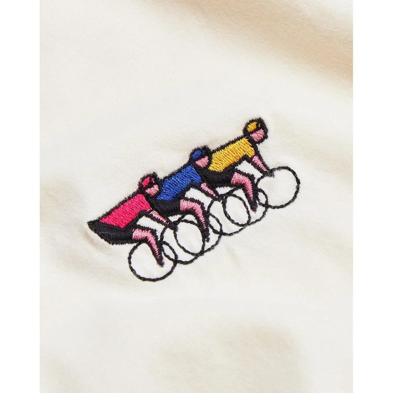 ERSTWHILE Tshirt Waaier - Off White - Image 3