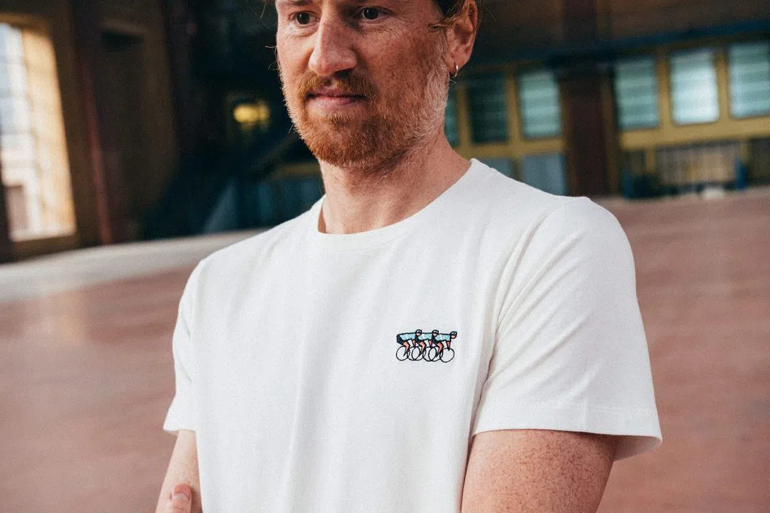 ERSTWHILE Tshirt Waaier - Off White - Image 7