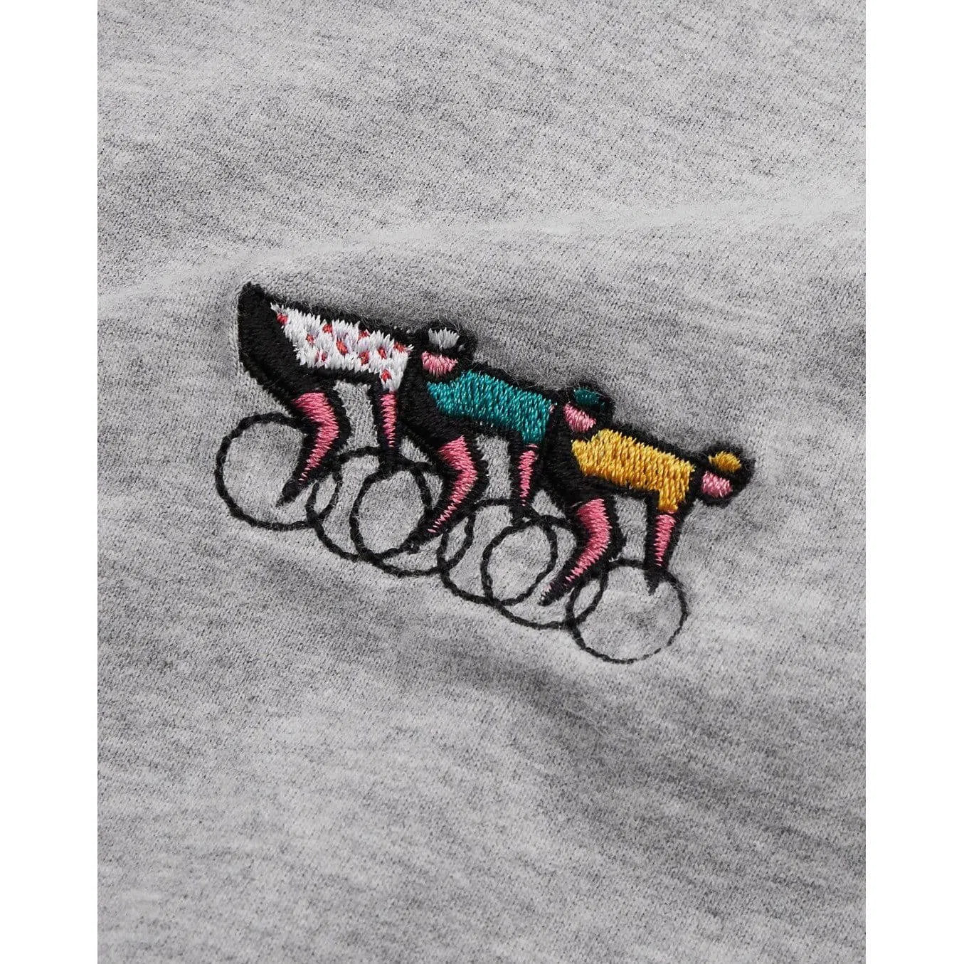 ERSTWHILE Tshirt Waaier TDF - Light Grey - Image 4