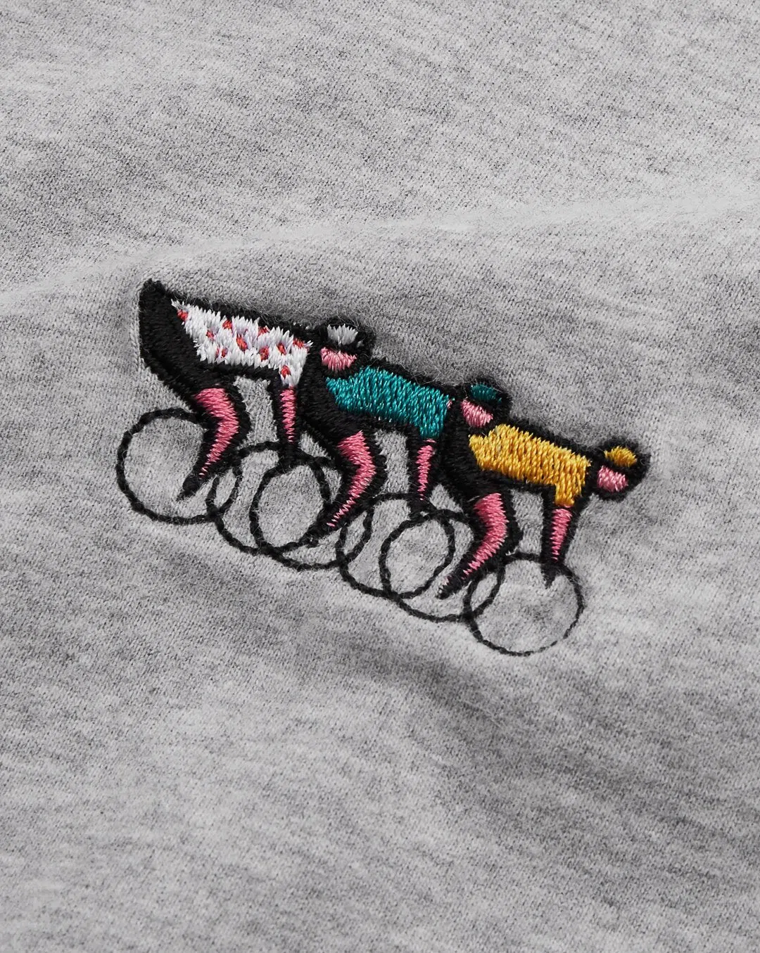 ERSTWHILE Tshirt Waaier TDF - Light Grey - Image 8