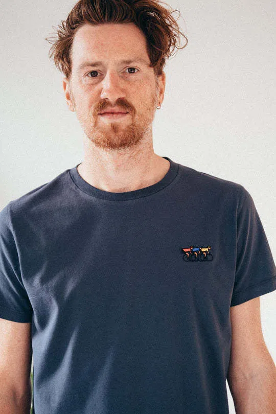 ERSTWHILE Tshirt Waaier - Navy - Image 3
