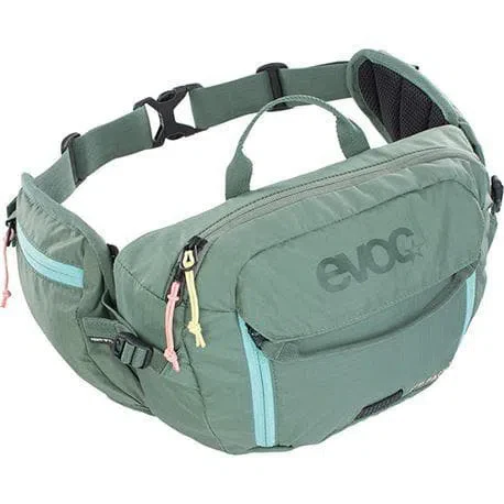 EVOC HIP PACK 3L+BOLSA 1.5L - Olive