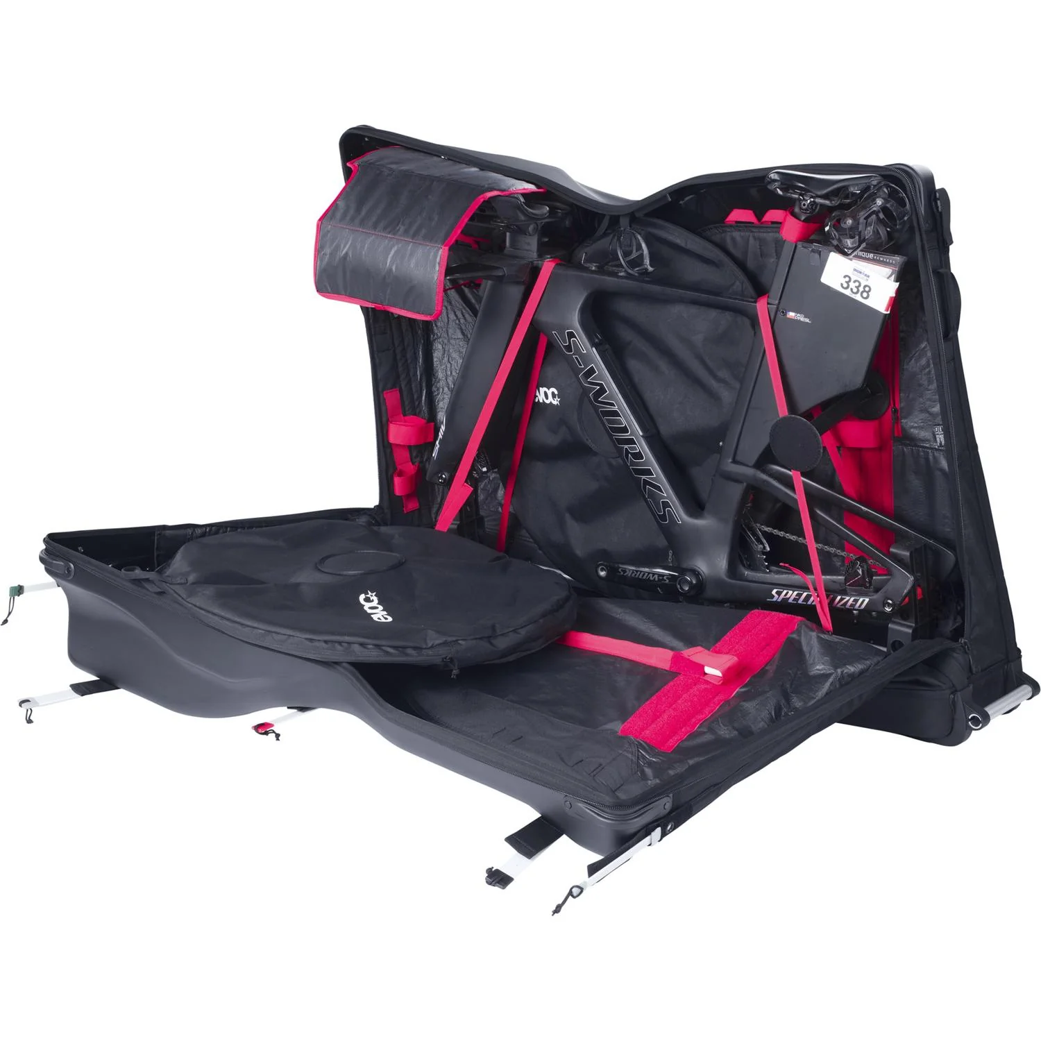 EVOC Road Bike Bag Pro 300L - Black - Image 4