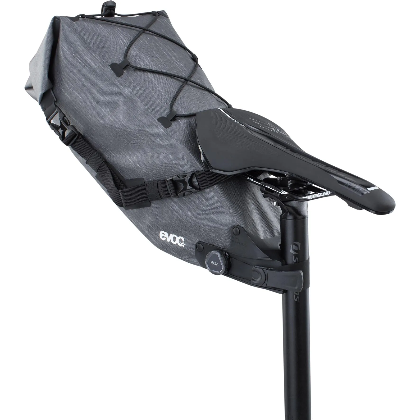 EVOC Seat Pack Boa Wp 8 - Carbon Grey - Image 4
