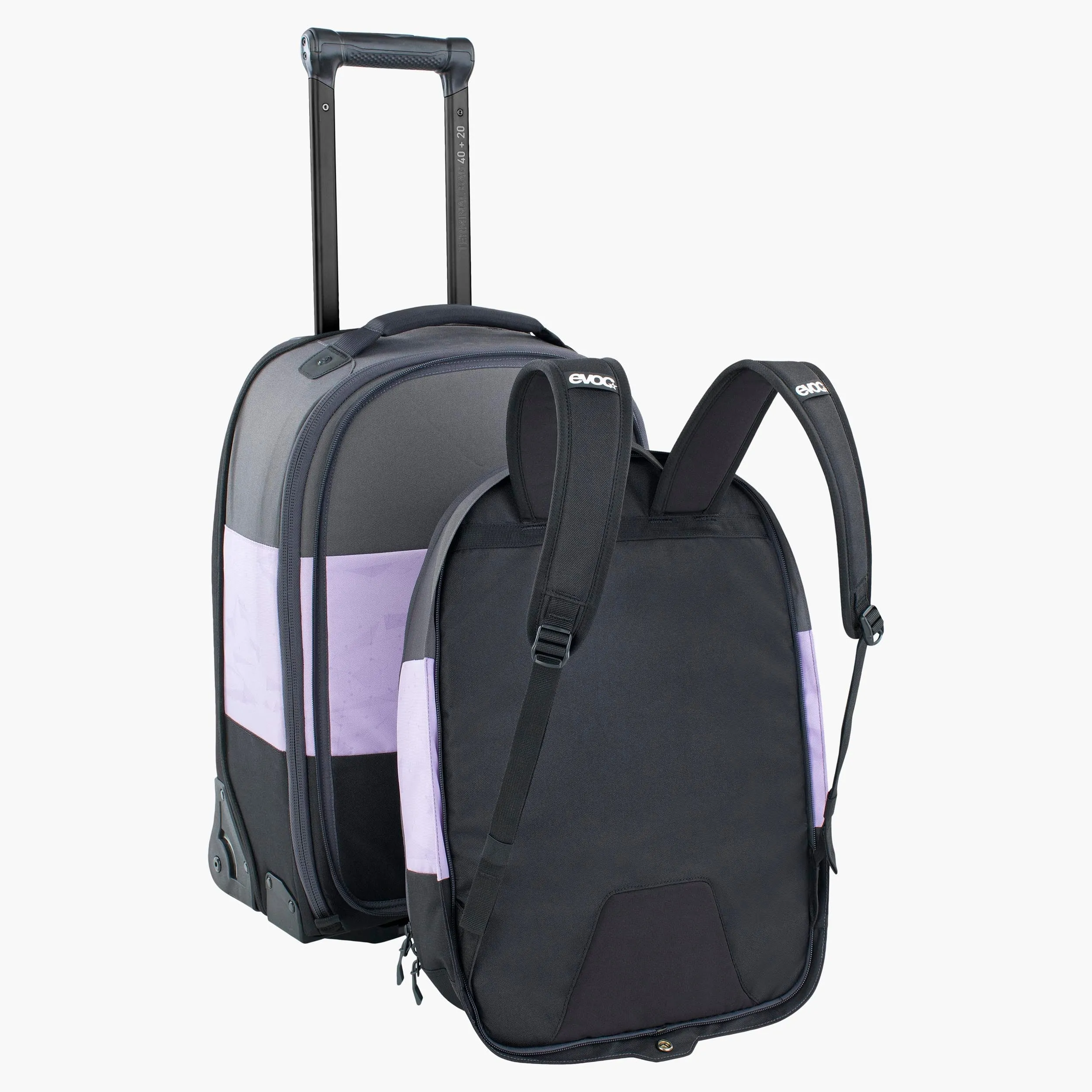 EVOC Terminal Bag 40 + 20 - Multicolour (carbon grey/purple rose/black) - Image 6