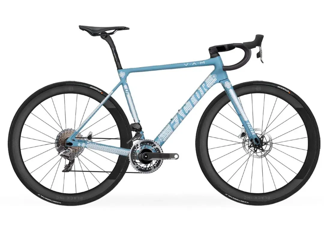 FACTOR O2 VAM Disc Complete Bike Road Sram Red AXS - Chrome - Image 2