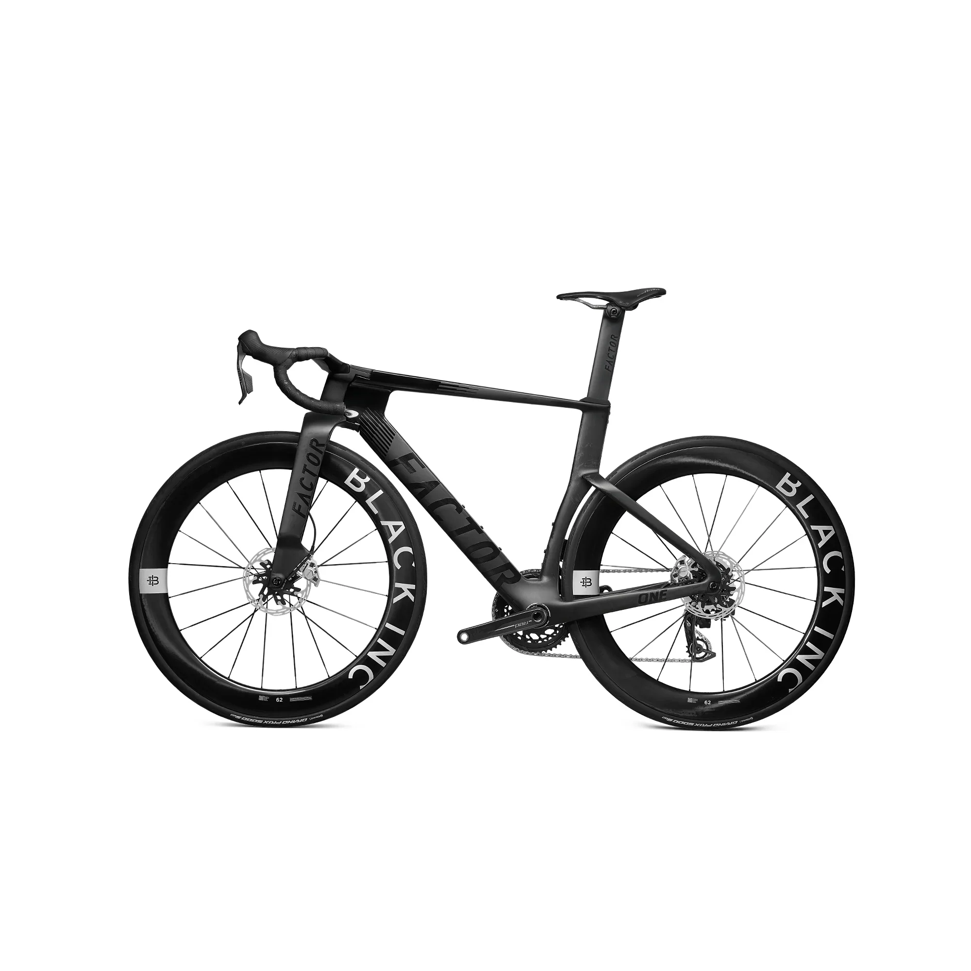 Factor One Premium Package Road Frameset - Onyx Black - Image 3