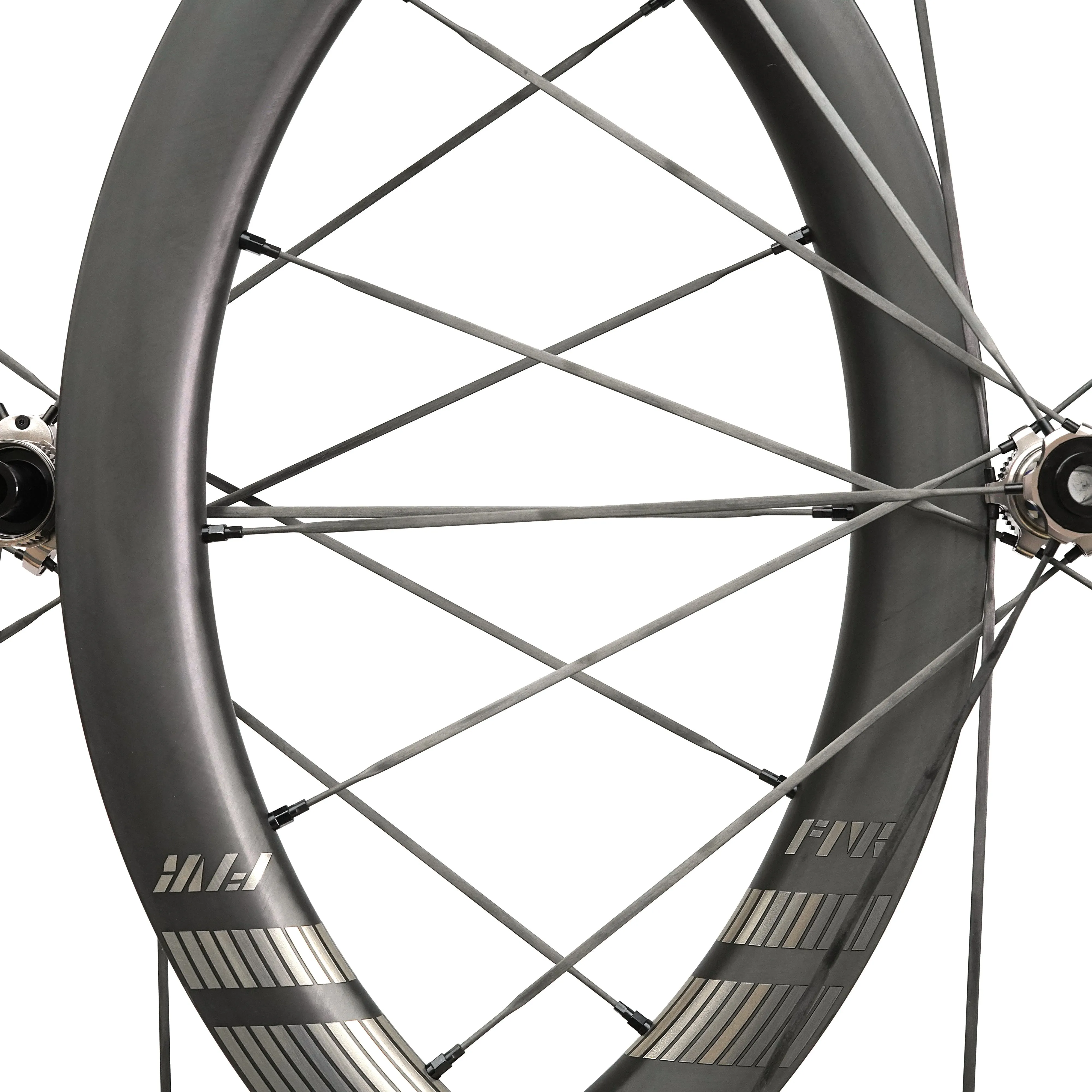 FARSPORTS 2026 EVO S 58.5 Wheelset Ceramic Speed Bearings - Carbon Black - Image 3