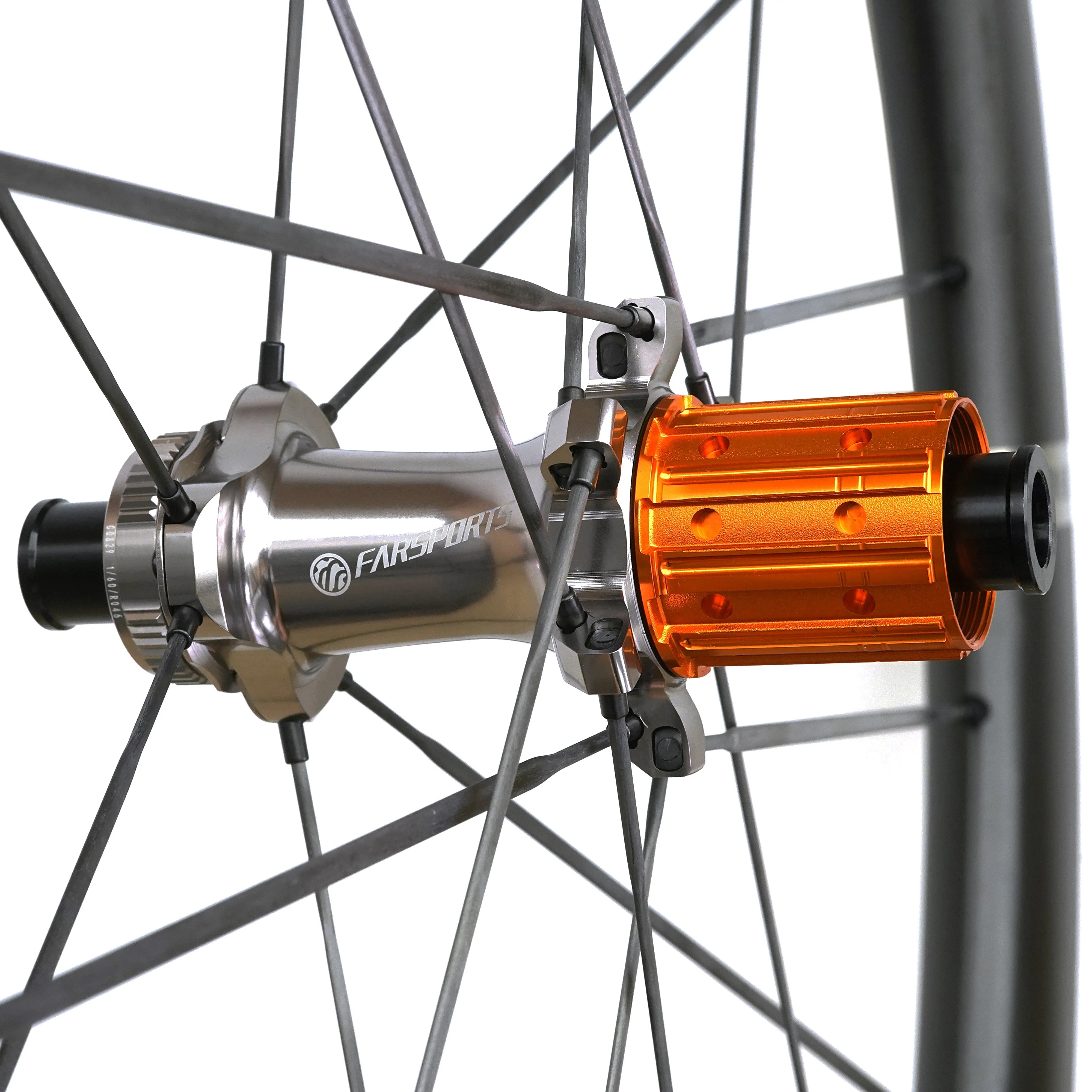 FARSPORTS 2026 EVO S 50 Wheelset Ceramic Speed Bearings - Carbon Black - Image 6
