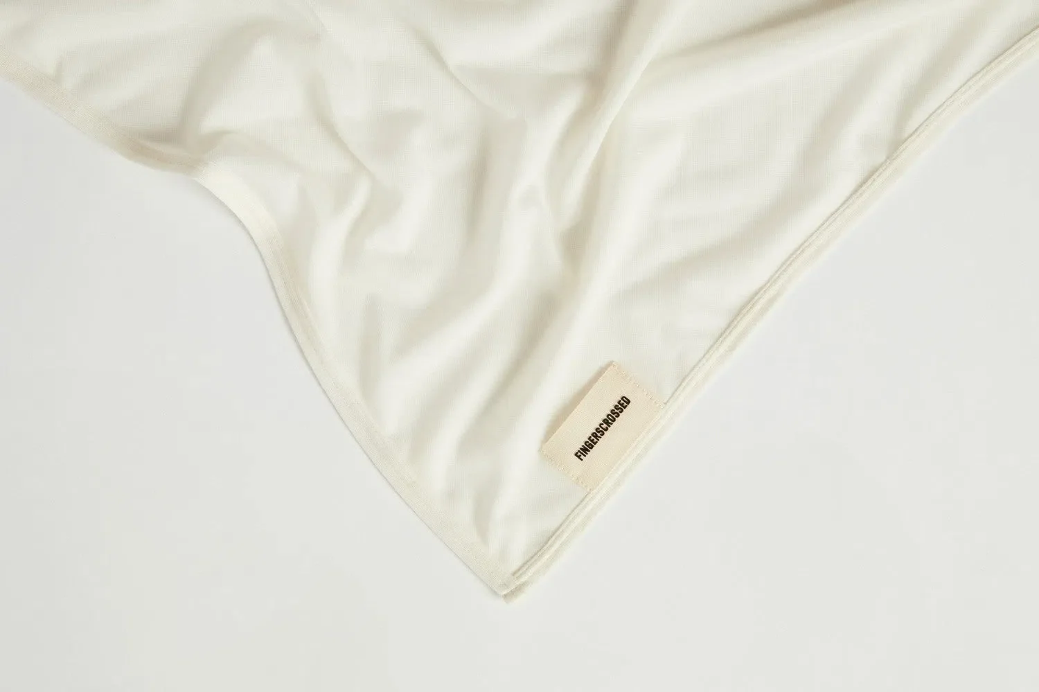 FINGERSCROSSED Bandana Triangle Scarf - Tofu - Image 3