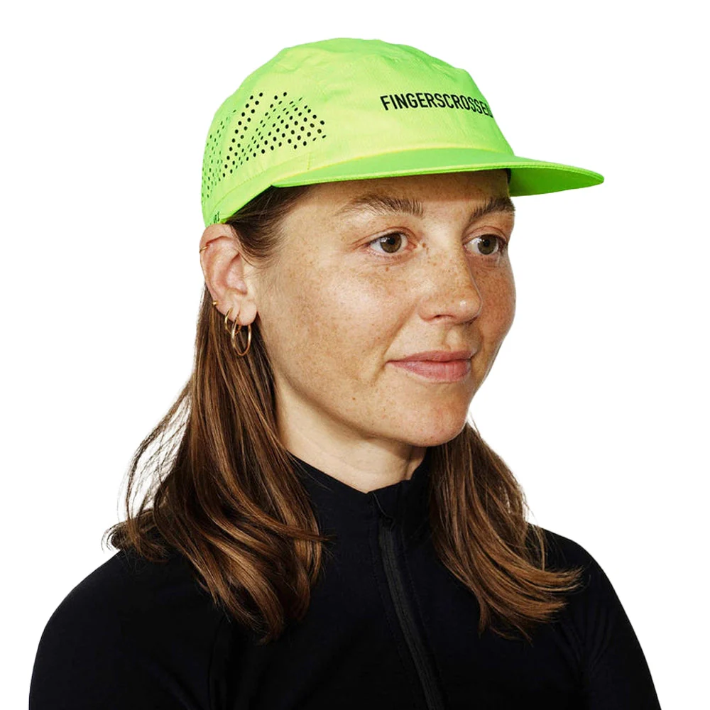 FINGERSCROSSED Cap Super LIGHT - Light Neon - Image 3