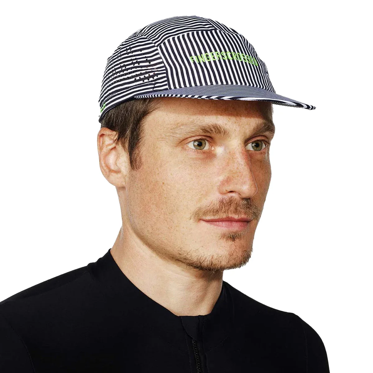 FINGERSCROSSED Cap Super Light - Stripes Black/White - Image 5