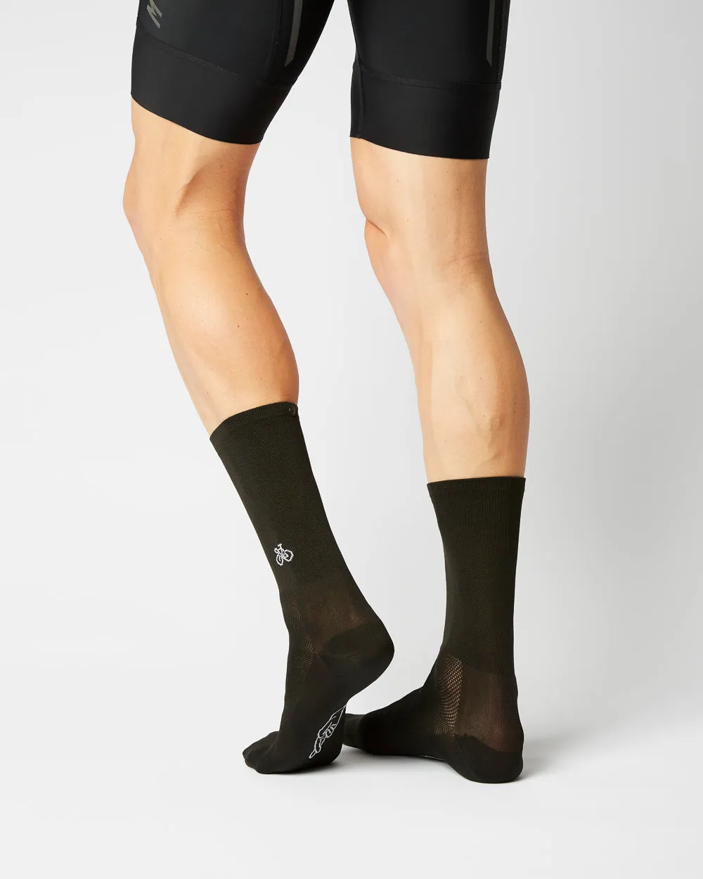 FINGERSCROSSED Classic Souvenir Bicycle Socks - Black - Image 3
