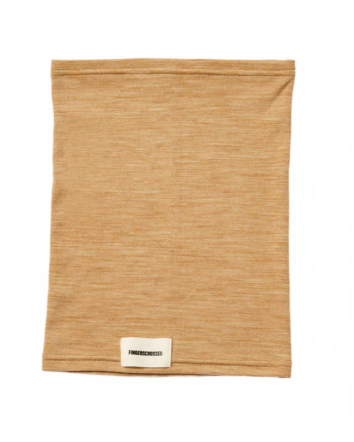 FINGERSCROSSED Neck Tube - Camel