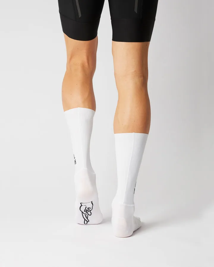 FINGERSCROSSED Socks Aero -  White Iconic Hell Yeah - Image 2