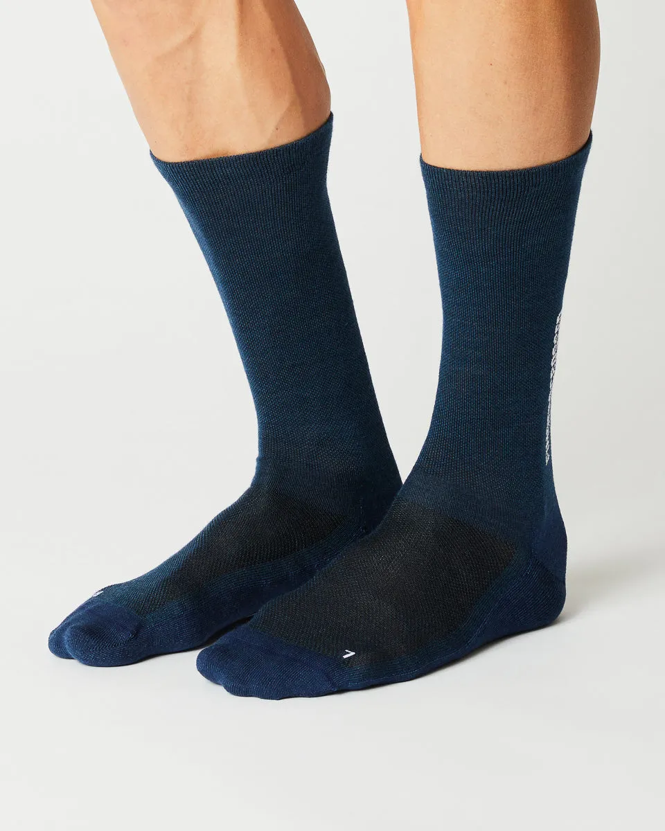 FINGERSCROSSED Socks Light Merino Silk - Blue - Image 2