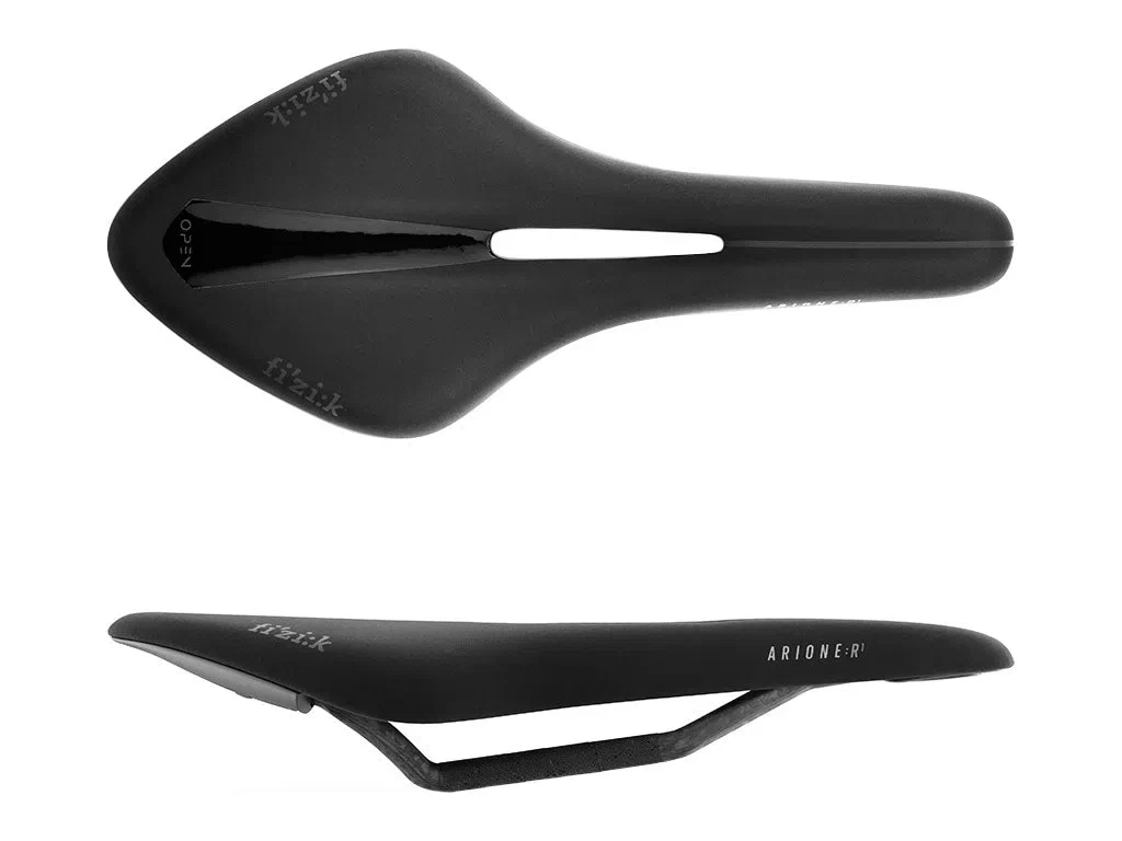 FIZIK ARIONE R1 OPEN Carbon Saddle - Black - Image 2