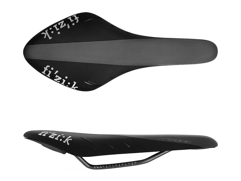 FIZIK ARIONE R3 Kium Saddle - Black/Black/White - Image 2