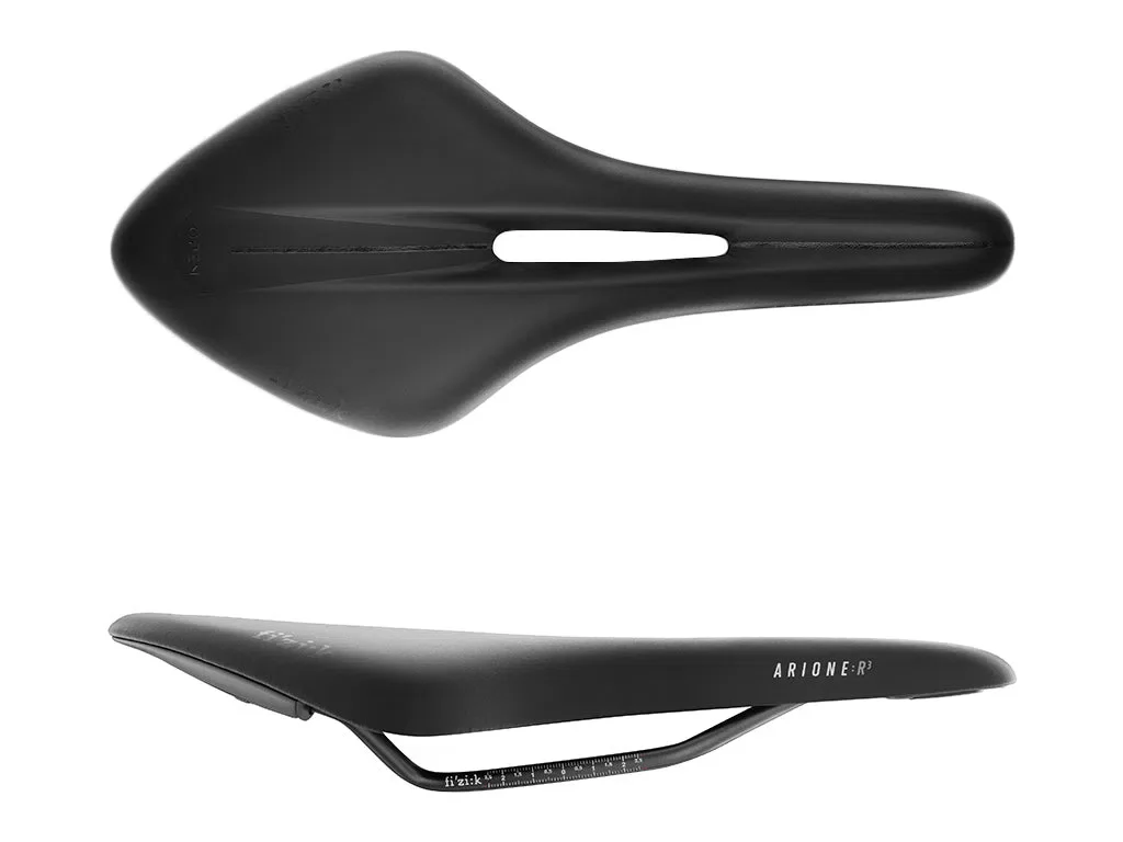 FIZIK ARIONE R3 OPEN Kium Saddle - Black - Image 2