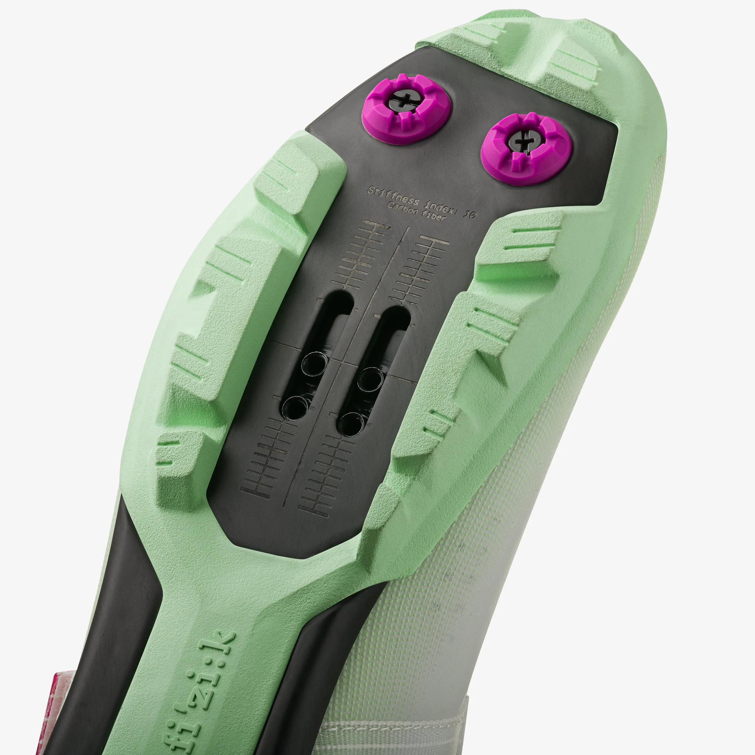 FIZIK Ferox 2 Carbon - Light Grey / Mint Green - Image 5