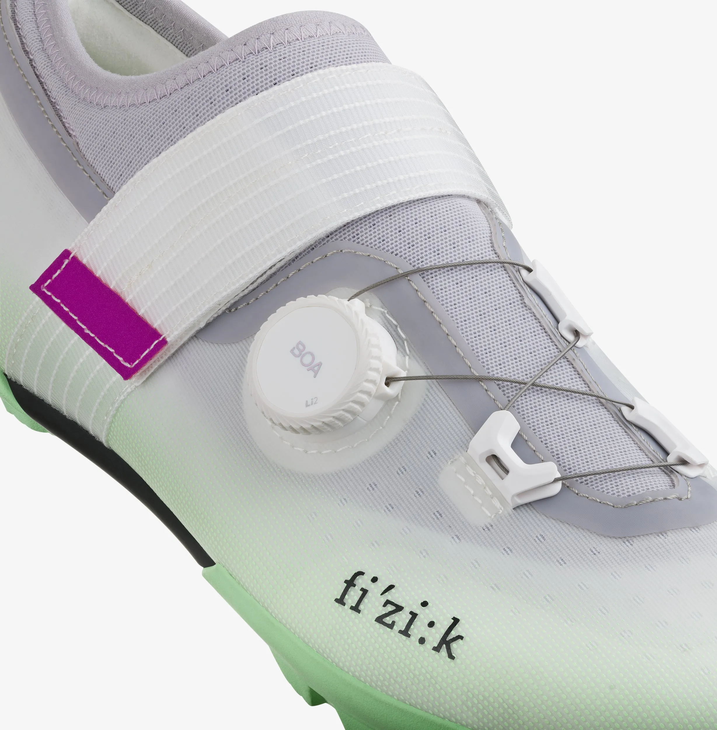 FIZIK Ferox 2 Carbon - Light Grey / Mint Green - Image 6