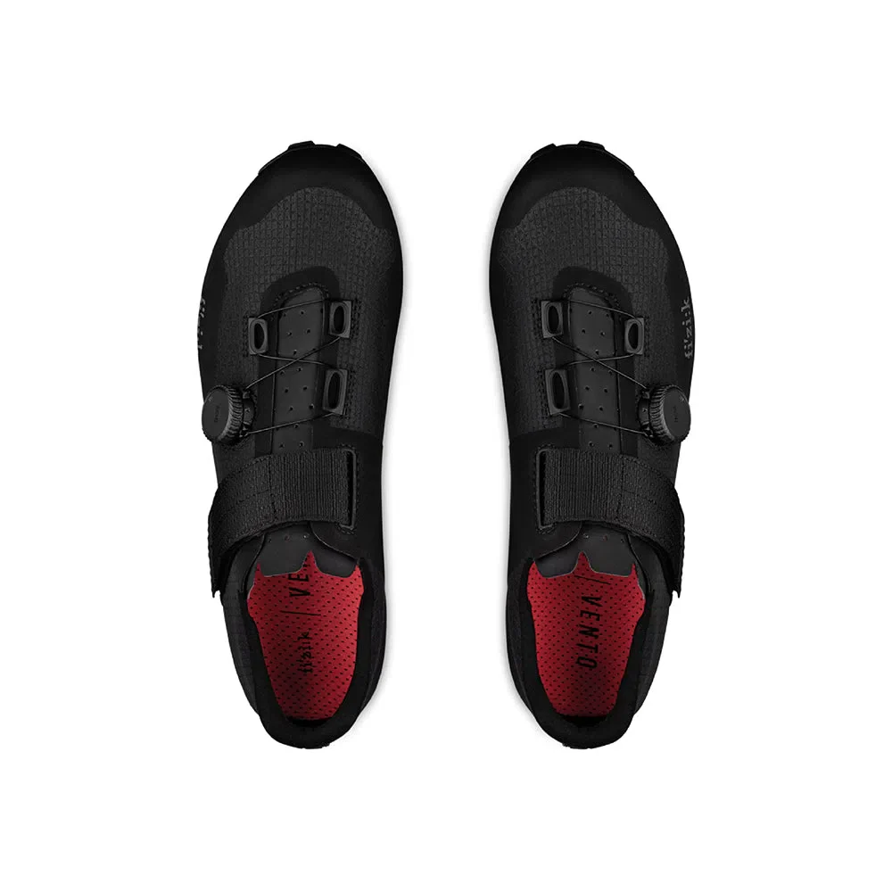 FIZIK Gravel/MTB Cycling Shoes Vento Ferox Carbon - Black/Black - Image 3