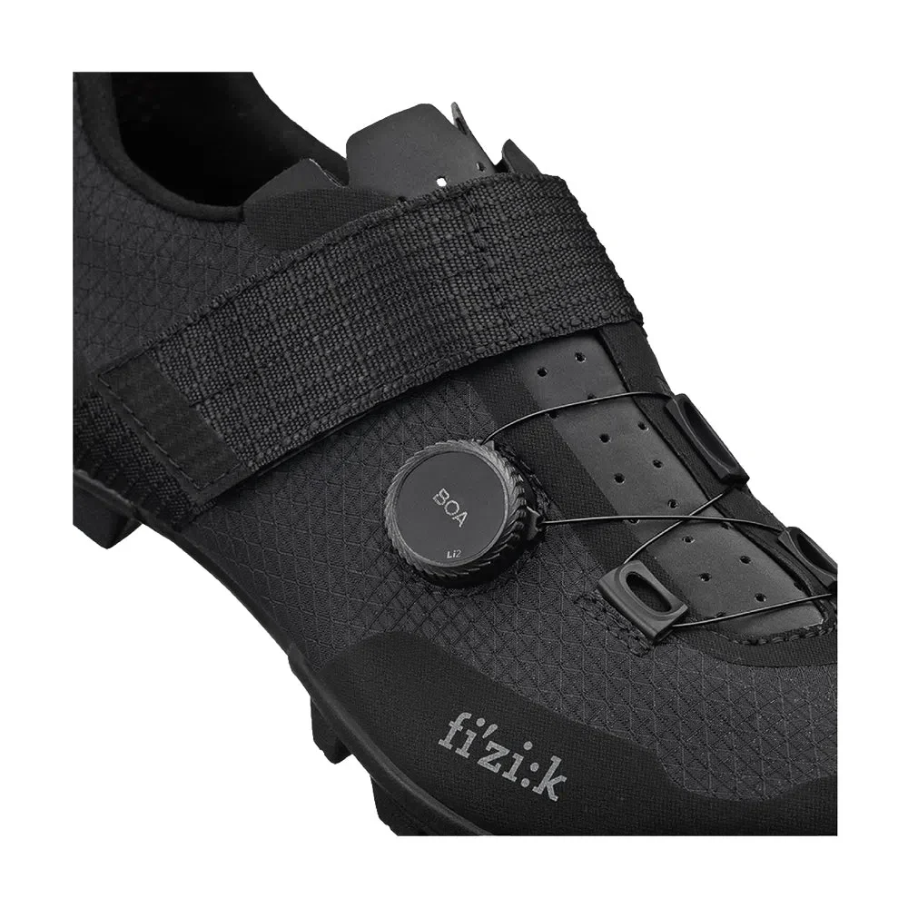 FIZIK Gravel/MTB Cycling Shoes Vento Ferox Carbon - Black/Black - Image 4