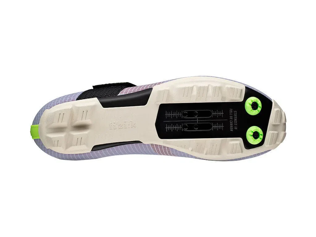 FIZIK Gravel MTB Cycling Shoes Vento Ferox Carbon - Lilac/White - Image 4