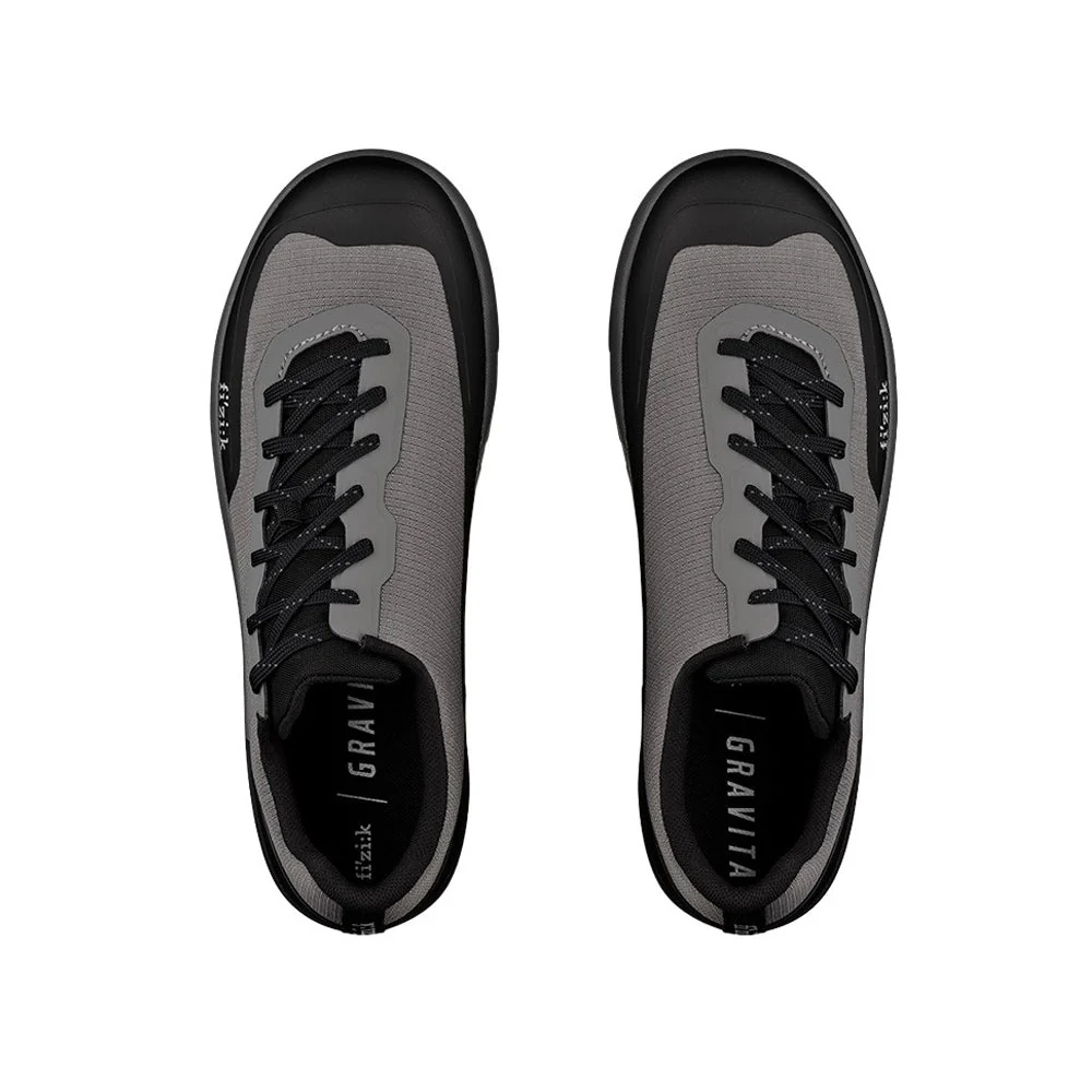 FIZIK GRAVITA VERSOR FLAT Cycling Shoes - Grey/Green - Image 2