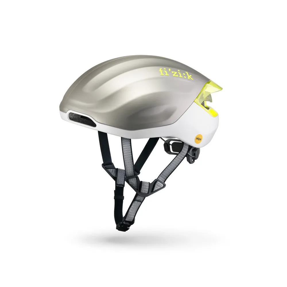 FIZIK Kudo Aero Cycling Helmet - Silver - Image 3