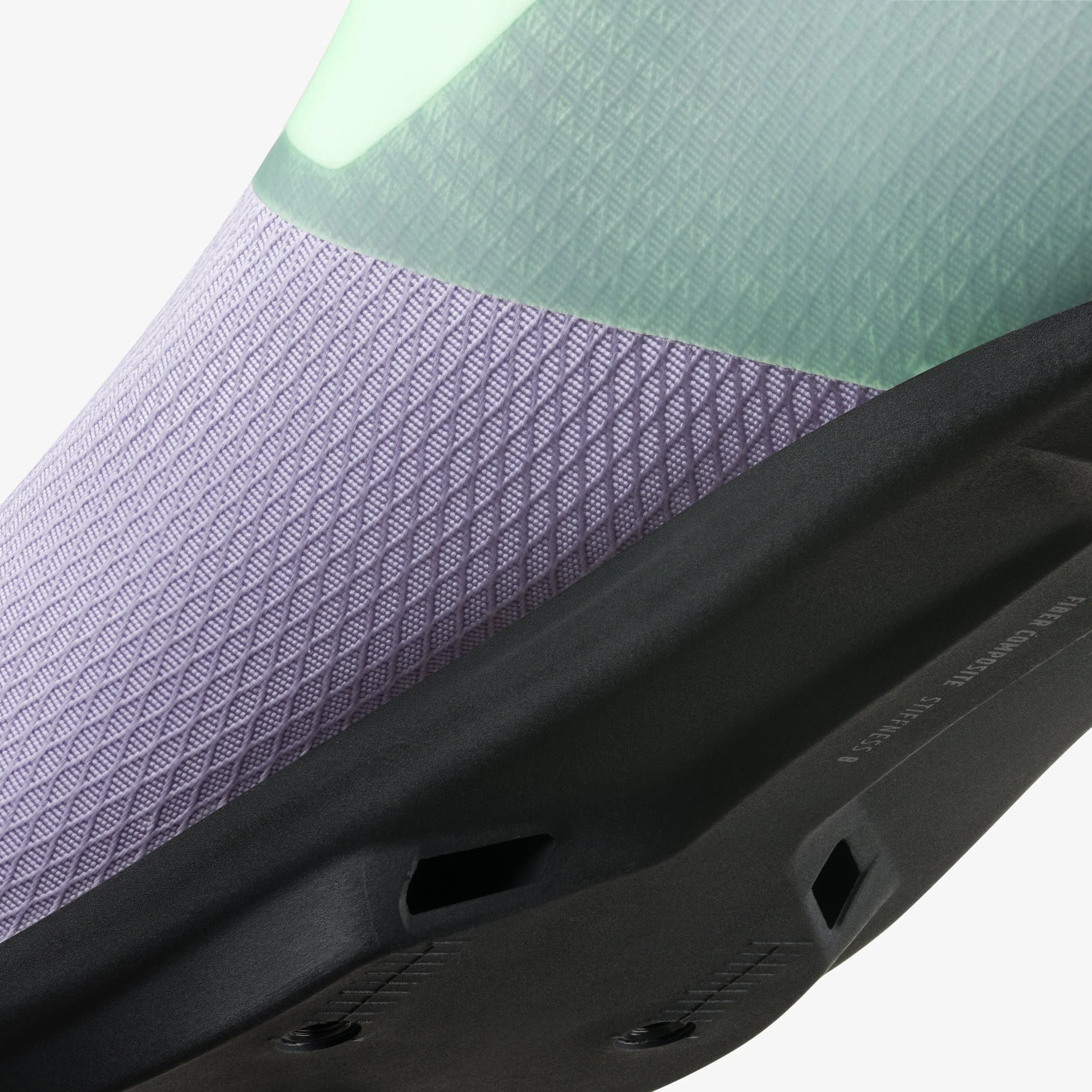 FIZIK LYRA Road Cycling Shoes - Lilac/Green - Image 5