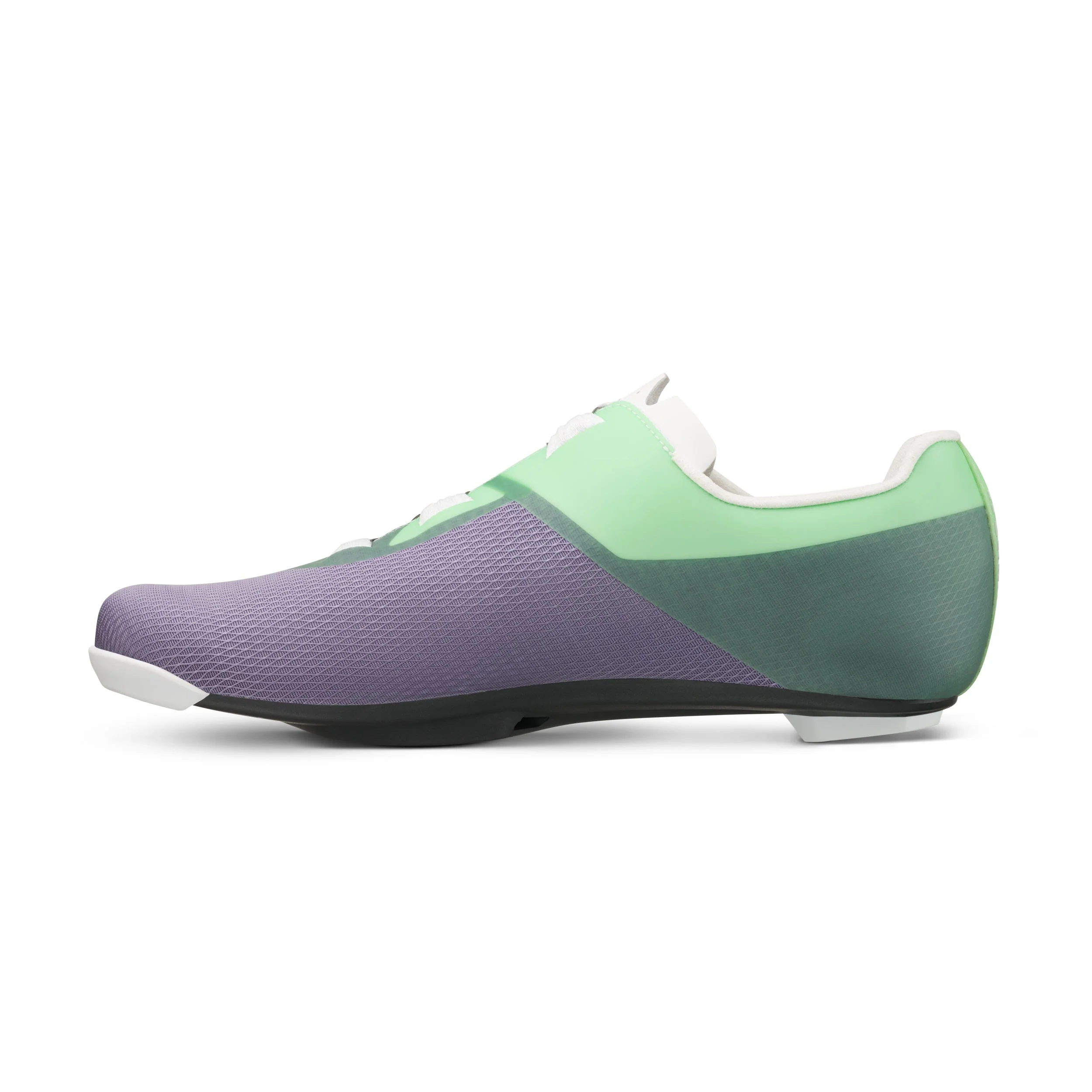 FIZIK LYRA Road Cycling Shoes - Lilac/Green - Image 8