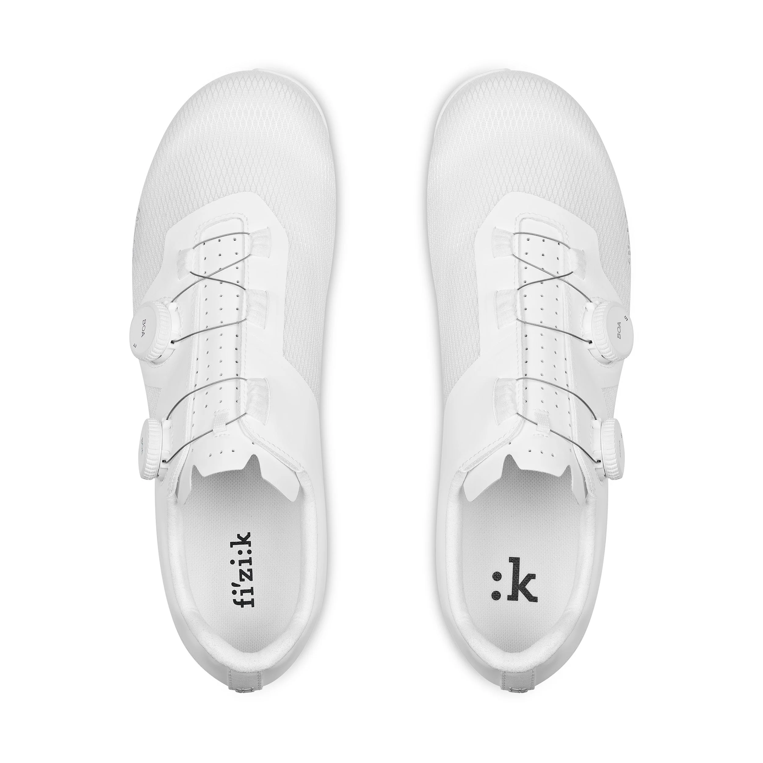 FIZIK LYRA Road Cycling Shoes - White - Image 2