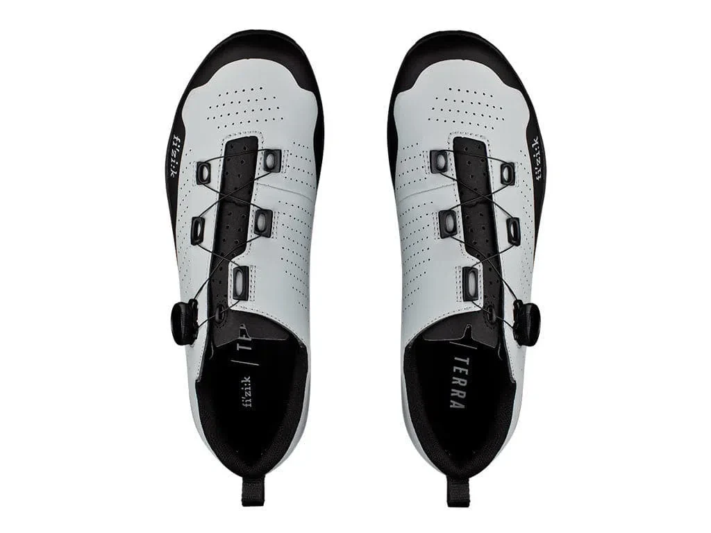 FIZIK MTB Gravel Cycling Shoes Atlas Terra - Grey/Black - Image 2