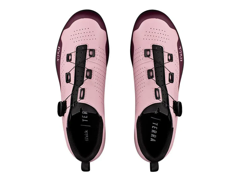 FIZIK MTB Gravel Cycling Shoes Atlas Terra - Pink Grape/Black - Image 4